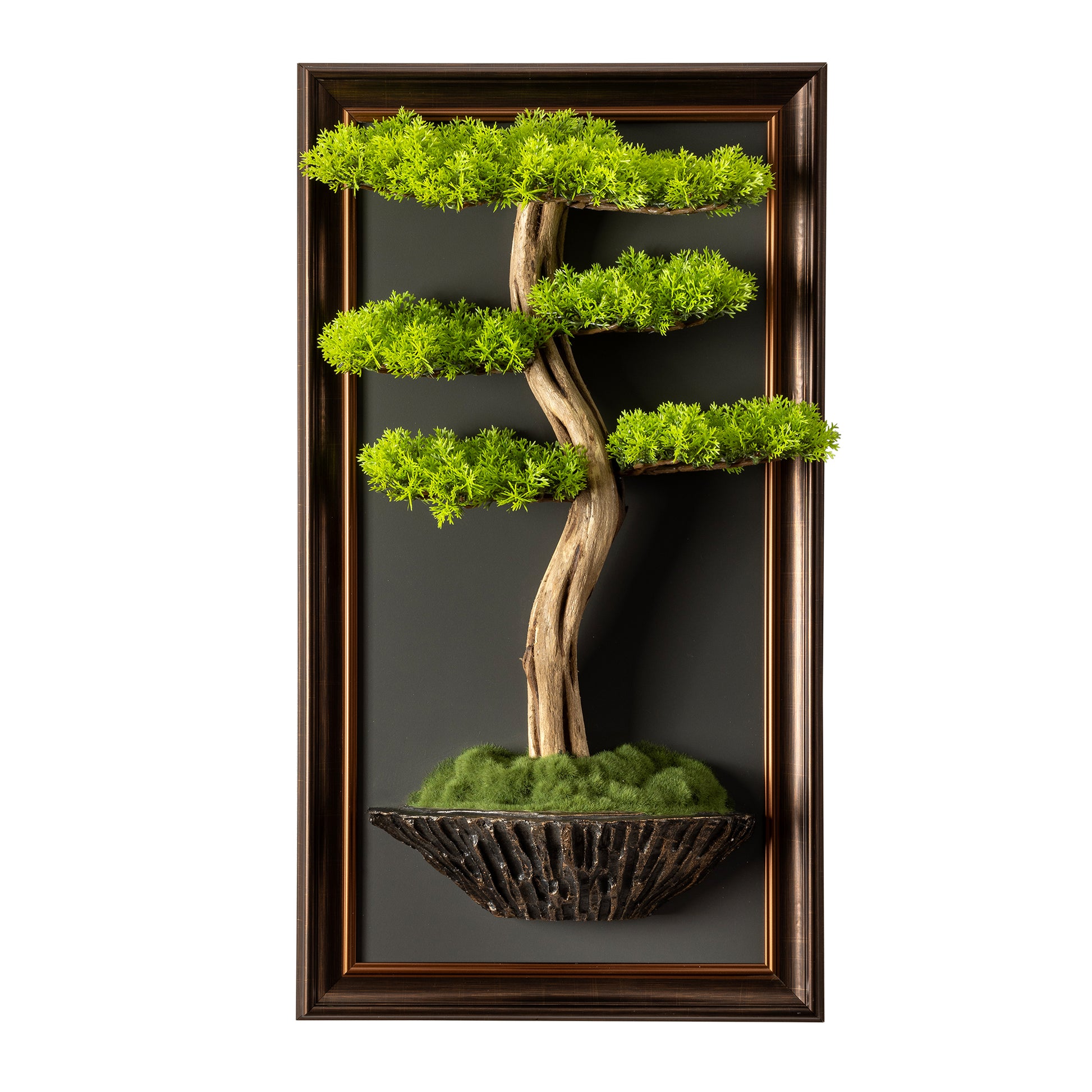 bonsai tree wall decal Bonsai Tree Tableau - 6